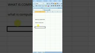 =UPPER(C5),=LOWER(C7),Converts all Selected Letters in a text String to Uppercase and Lowercase 🤗