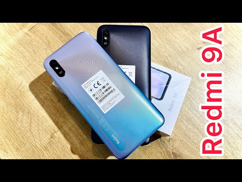 Unboxing Xiaomi Redmi 9A Glacial Blue & Granite Gray 2022