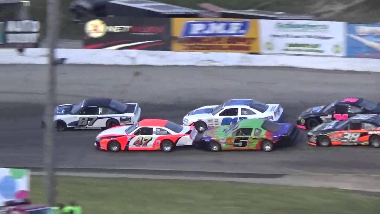 Slinger Speedway Mid American Stock Car Series Feature July 12 2015