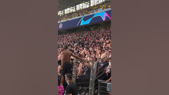 Paris Saint Germain away at Borussia Dortmund - Champions League