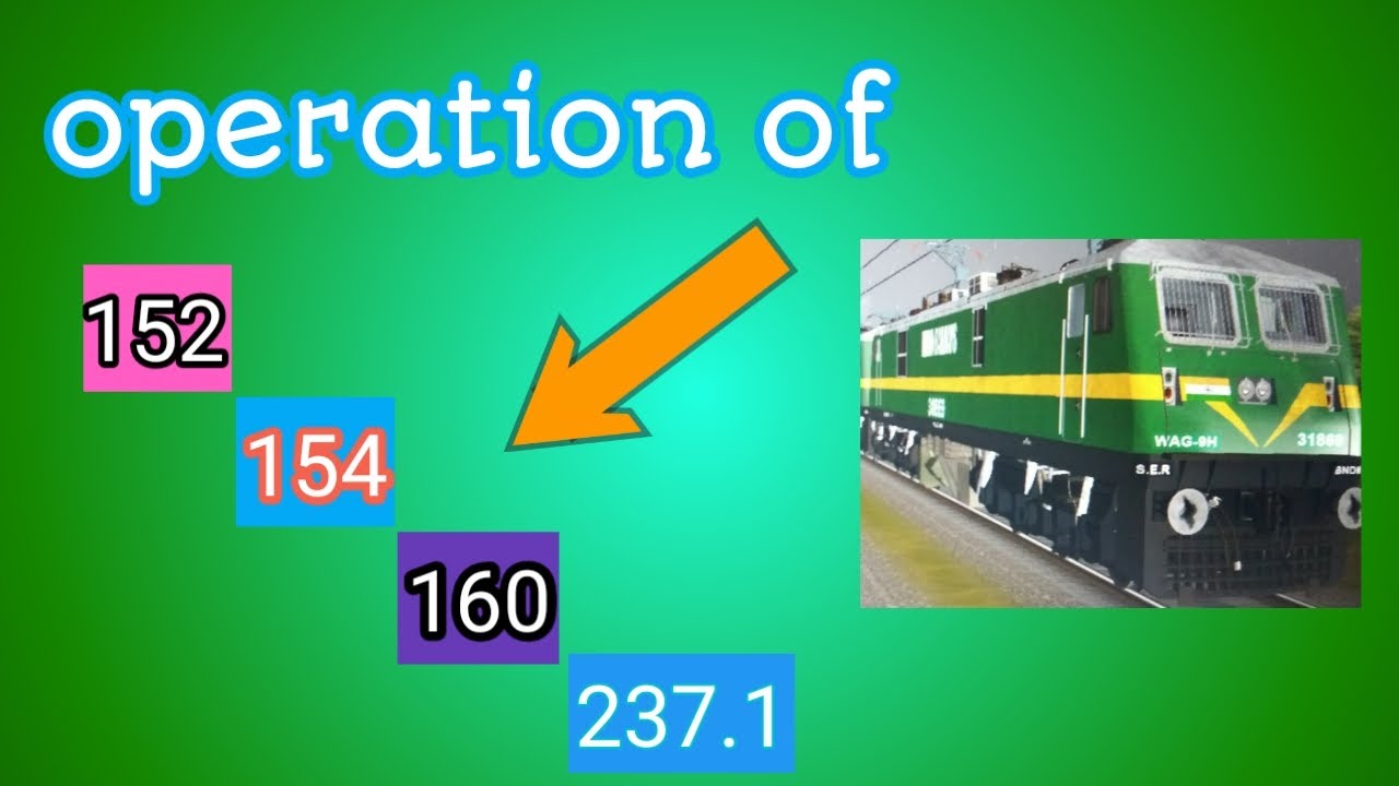 3 phase loco SB 1 switches operation