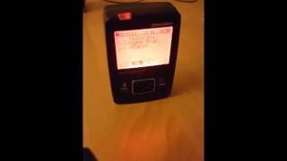 Fire pager test Sweden.