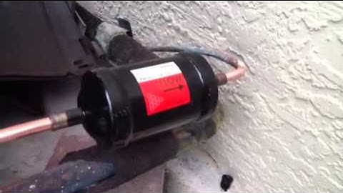 How to prepare for the installation of a Filter Drier