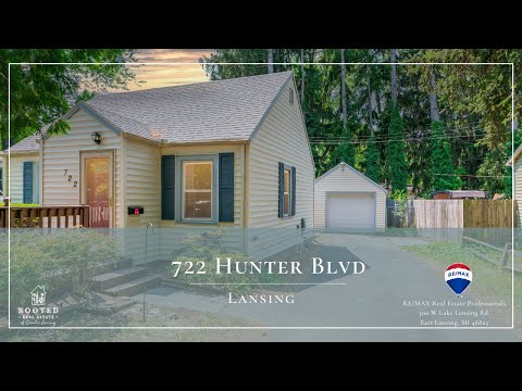722 Hunter Blvd, Lansing, MI home video tour