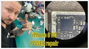 BASIC REPAIRS - iPHONE 8 SHORT ON VDD_MAIN - NO BOOT - NO POWER - IMPORTANT DATA