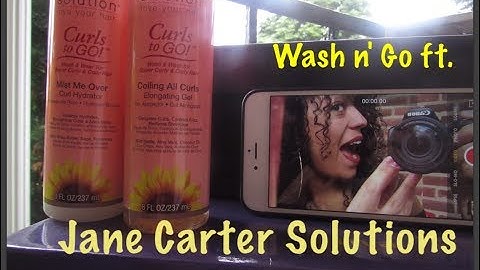 [Wash-n-Go] Jane Carter Solution Curls to Go