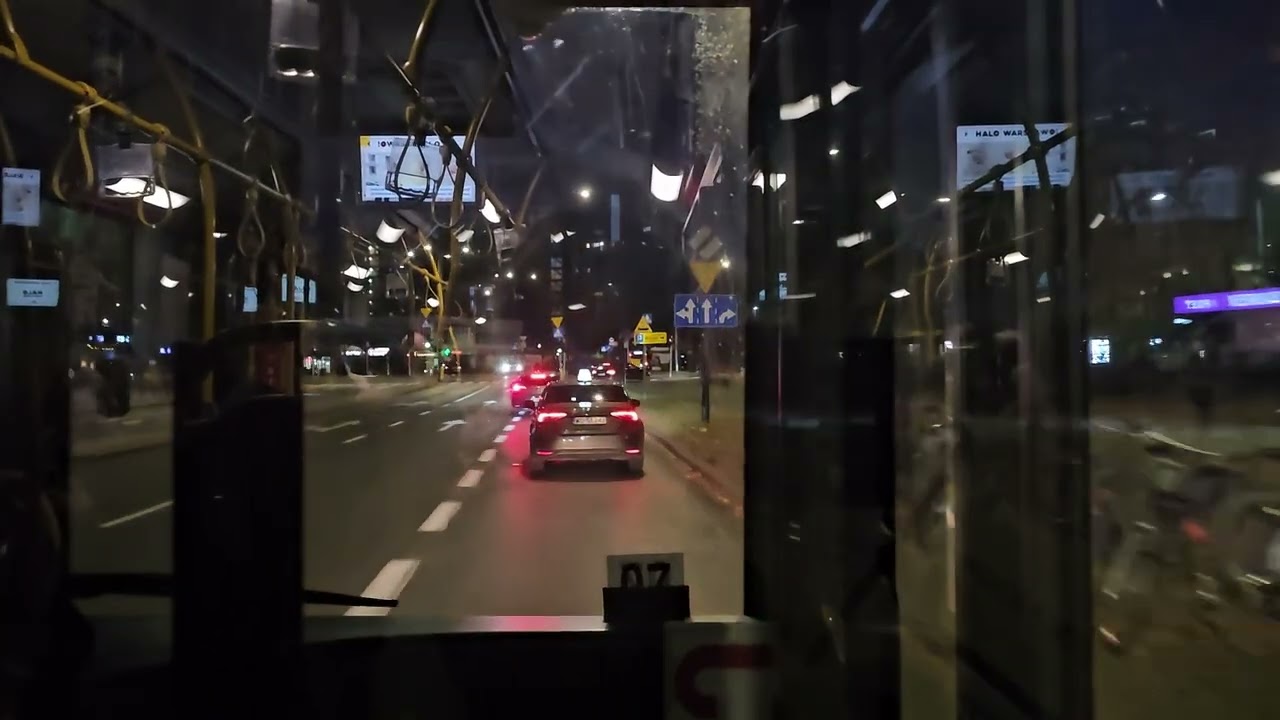 Warszawa linia C84 kier. Pl. Narutowicza Mercedes-benz Conecto 