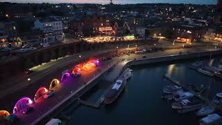 Ramsgate at Night drone