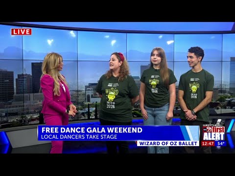 Wizard of OZ Ballet free dance GALA local dancers with Iris Garcia Barron ABC-7