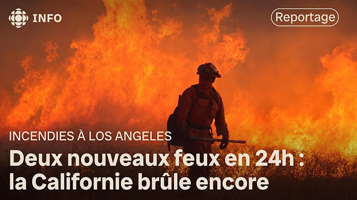 Feux à Los Angeles : pas de répit en vue alors que naissent deux nouveaux brasiers