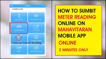 How to Submit Meter Reading Online in the Mahavitaran App in Maharashtra