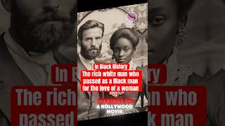 The rich white man who passed as a Black man to marry a Black Woman #blackhistorymonth Wealth