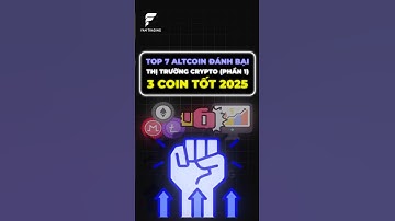 Top 7 Altcoin đánh bại thị trường Crypto (P.1): 3 Coin tốt 2025