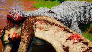 DEINOSUCHUS GIGANTESCO! Cardápio de Filhotes e Troodons | The Isle Evrima | (PT/BR)