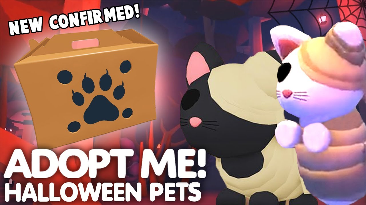 ALL NEW ADOPT ME HALLOWEEN PETS UPDATE! ADOPT ME MUMMY CAT BOX