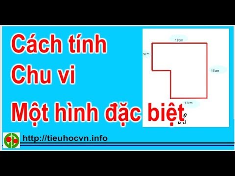 Video: Cách Tìm Chu Vi Của Một đa Giác