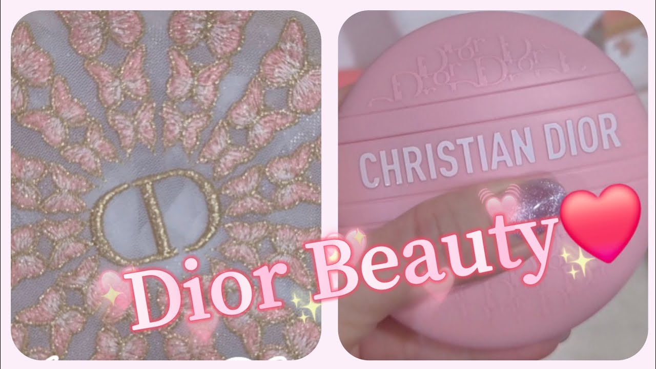 Unboxing my Dior Beauty pretty things❤️ #dior #diorbeauty