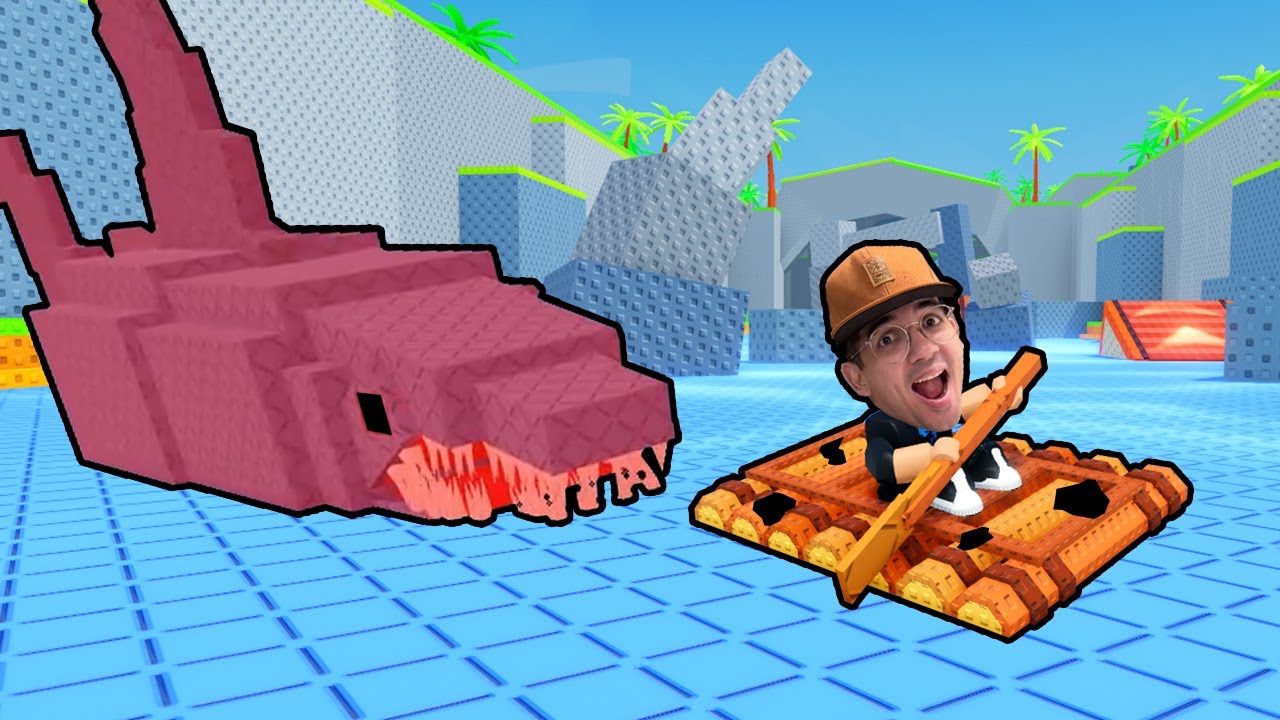 TENHO QUE SOBREVIVER NUM BARQUINHO QUEBRADO NO MEIO DO MAR!!!