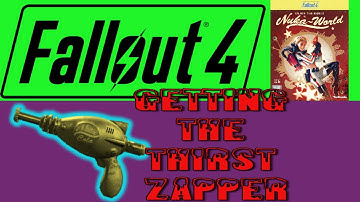 Fallout 4 Getting the thirst zapper (Nuka World DLC)