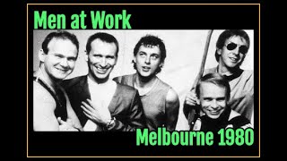 Men At Work - Melbourne, Australia 1980