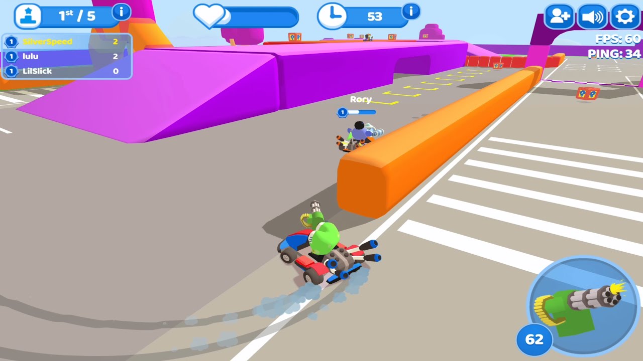 Smash Karts (Section - 2 | Ep-01) | Kids Racing Games | Cartoon Game For Kids | Best Kids Games 2025