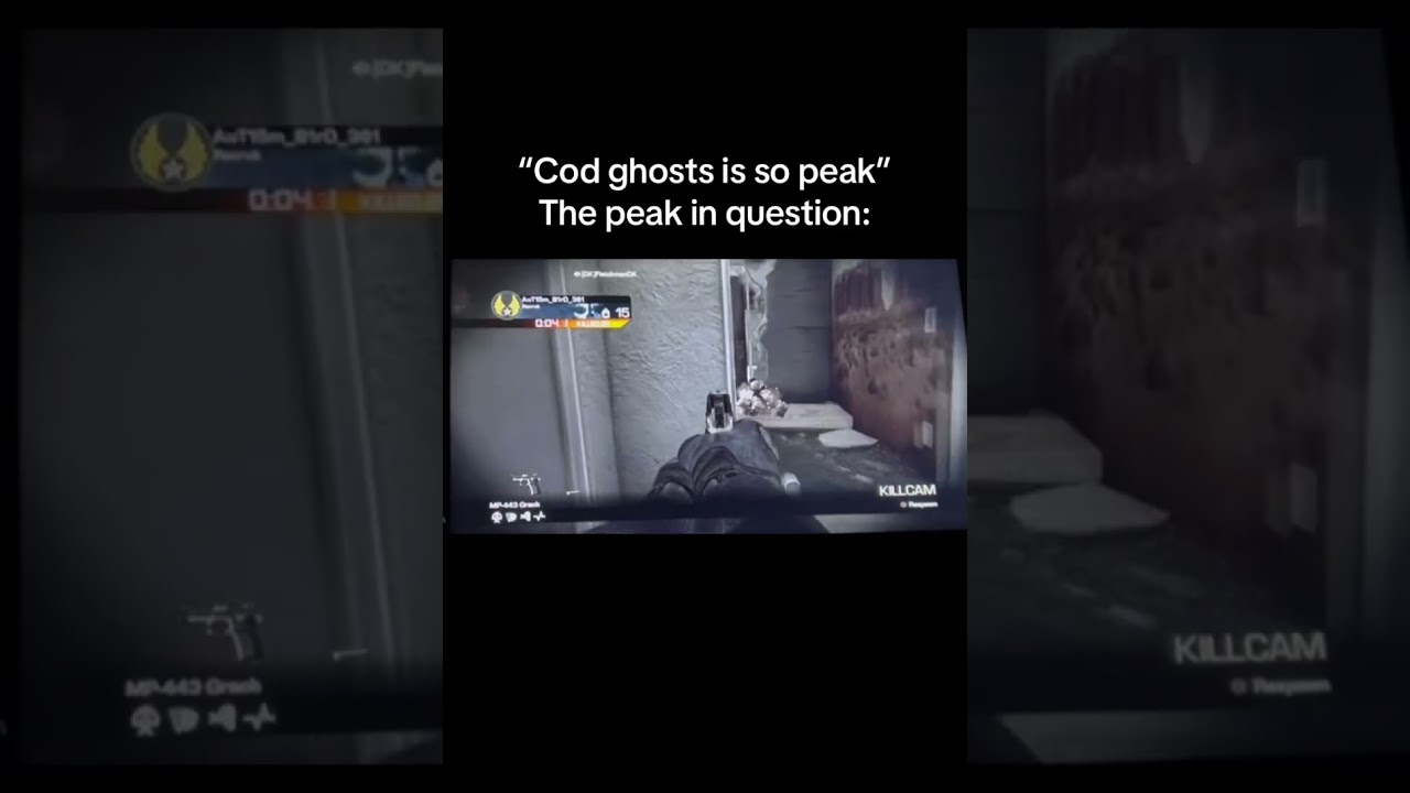 It fr is though. MY FRIEND ​⁠RECORDED THIS #cod #codghosts #codclips