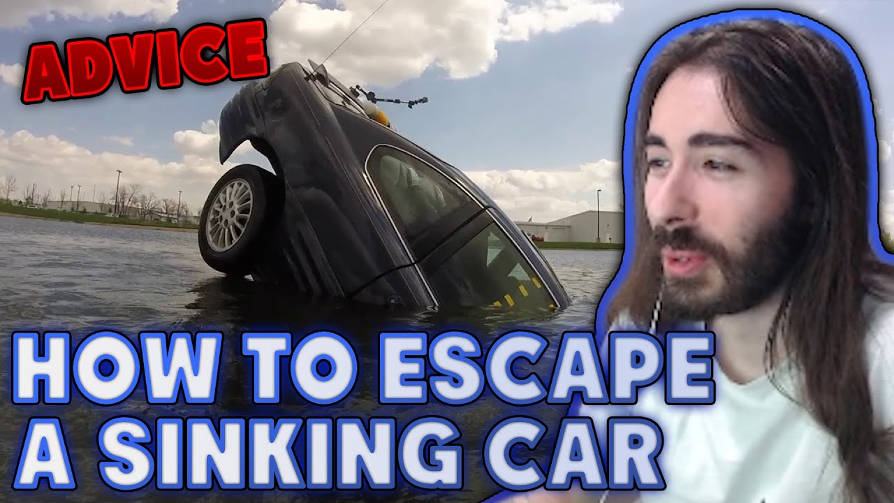 How to Escape a Sinking Car | MoistCr1tikal - YouTube