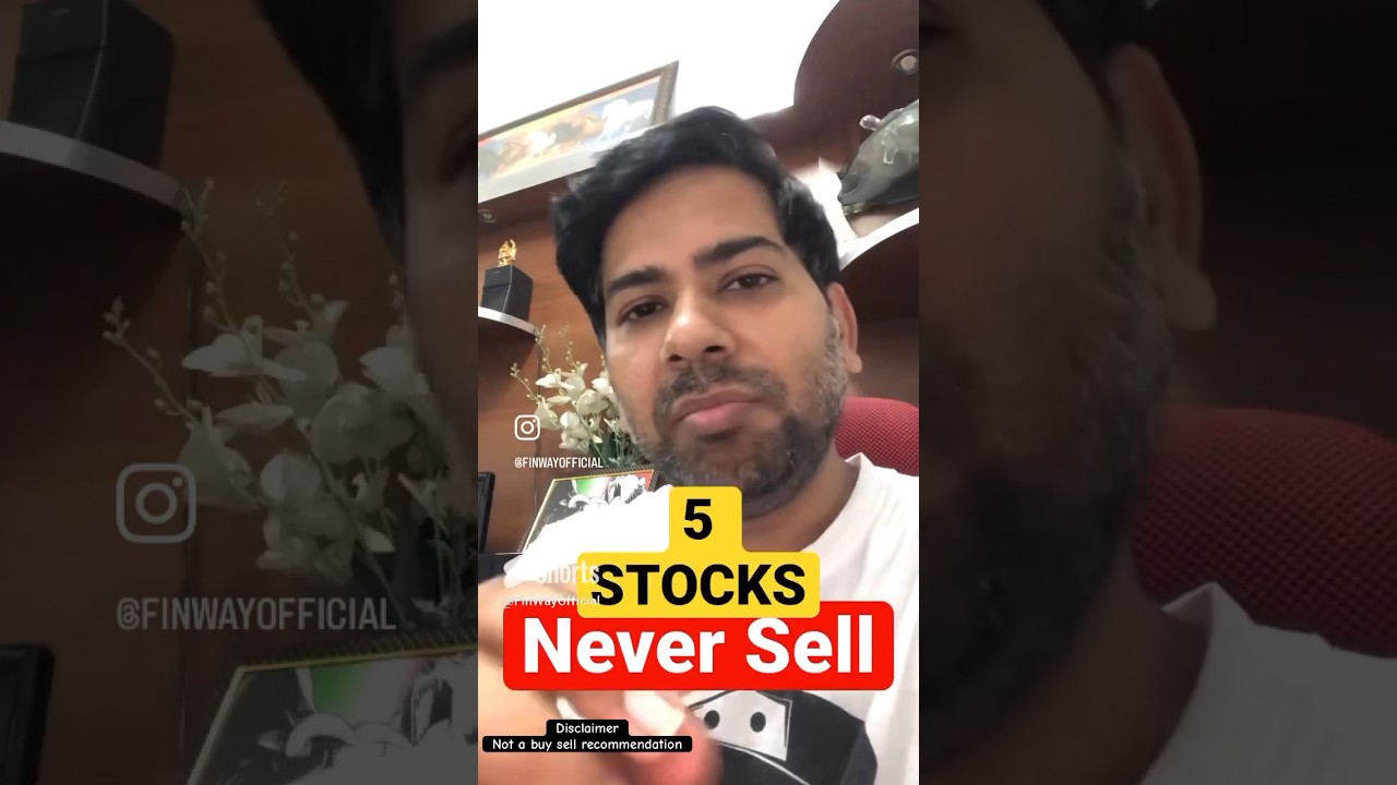 Never Ever Sell these 5 stocks?? 