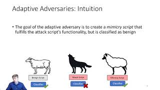 Assessing Adaptive Attacks against Trained Javascript Classifiers