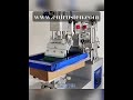 Semi-automatic Screen Printing Machine。 #machine #printing #factory