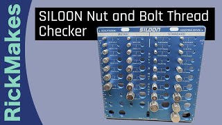 SILOON Nut and Bolt Thread Checker