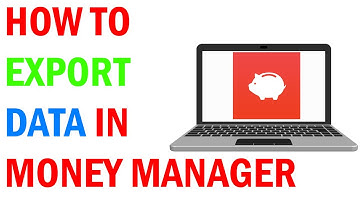 How To EXPORT Data In Money Manager! (2025) (EASY!)