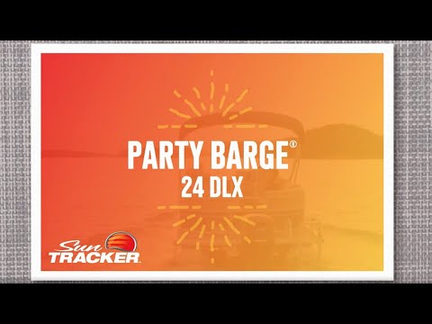SUN TRACKER PARTY BARGE 24 DLX Recreational Pontoon 