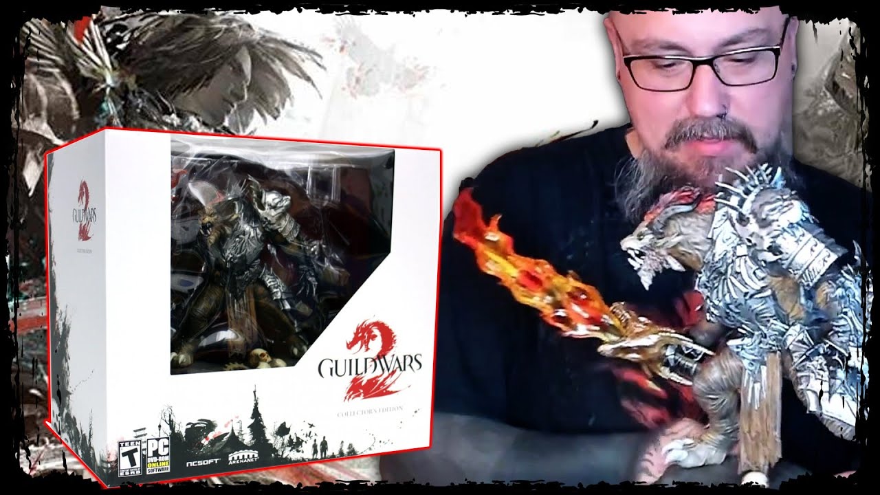 Skar opens a sealed Guild Wars 2 Collectors Edition