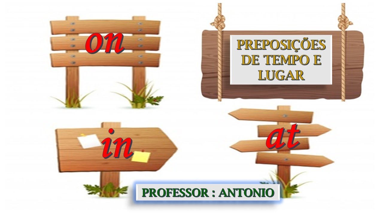 PREPOSITIONS - ON - IN - AT - YouTube