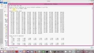 Shetran initial conditions Profile