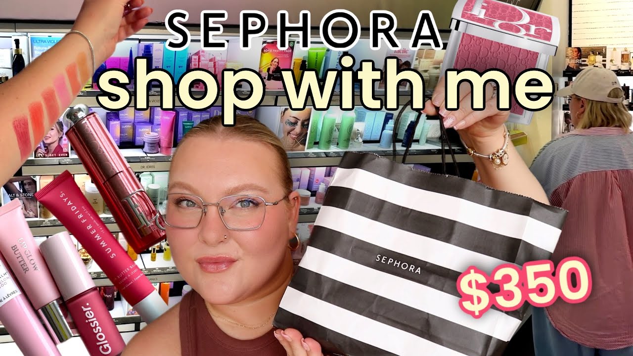 Shop with me at Sephora + HAUL (swatching everything new!!)
