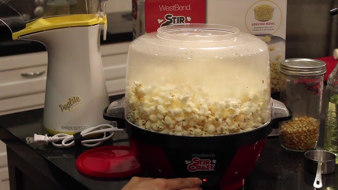 West Bend Stir Crazy Deluxe Popcorn Machine 