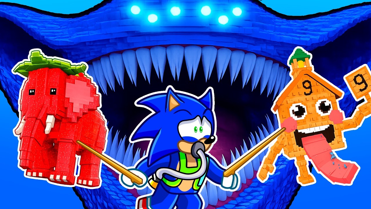 ESCAPA de los MONSTRUOS MARINOS para tener BRAINROTS!