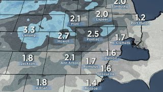 Metro Detroit weather forecast Feb. 4, 2021 -- 4 p.m. Update
