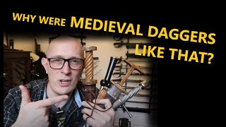 Why were MEDIEVAL DAGGERS shaped like that?