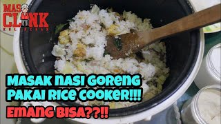 Cara bikin nasi goreng rice cooker