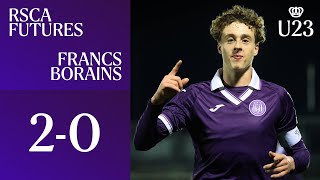 Highlights Rsca Futures - Francs Borains 2025-2026