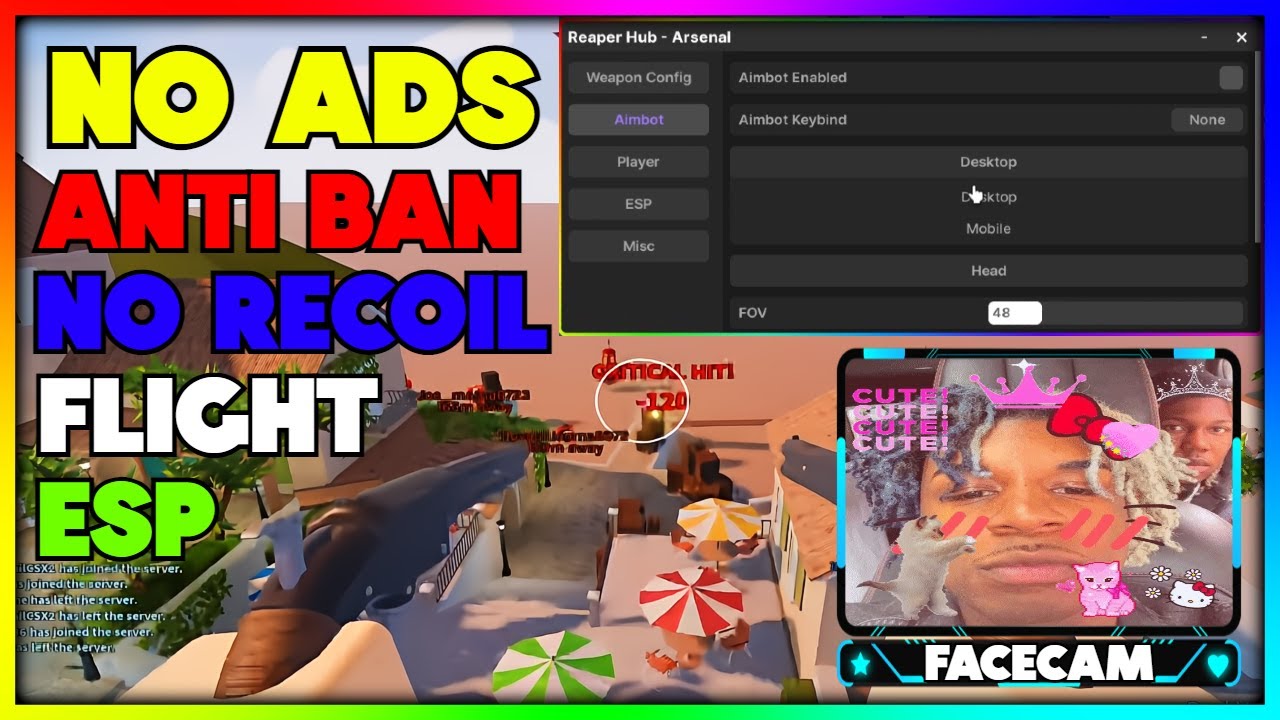 [New] Arsenal Script Pastebin | New BYPASS Release For Mobile & PC OP (AimBot) (ESP) (NO RECOIL)