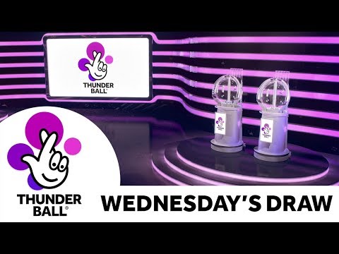 The National Lottery Thunderball Draw Results From Wednesday 22nd May 2019 Youtube The National Lottery Thunderball Draw Results From Wednesday 22nd May 2019 Youtube