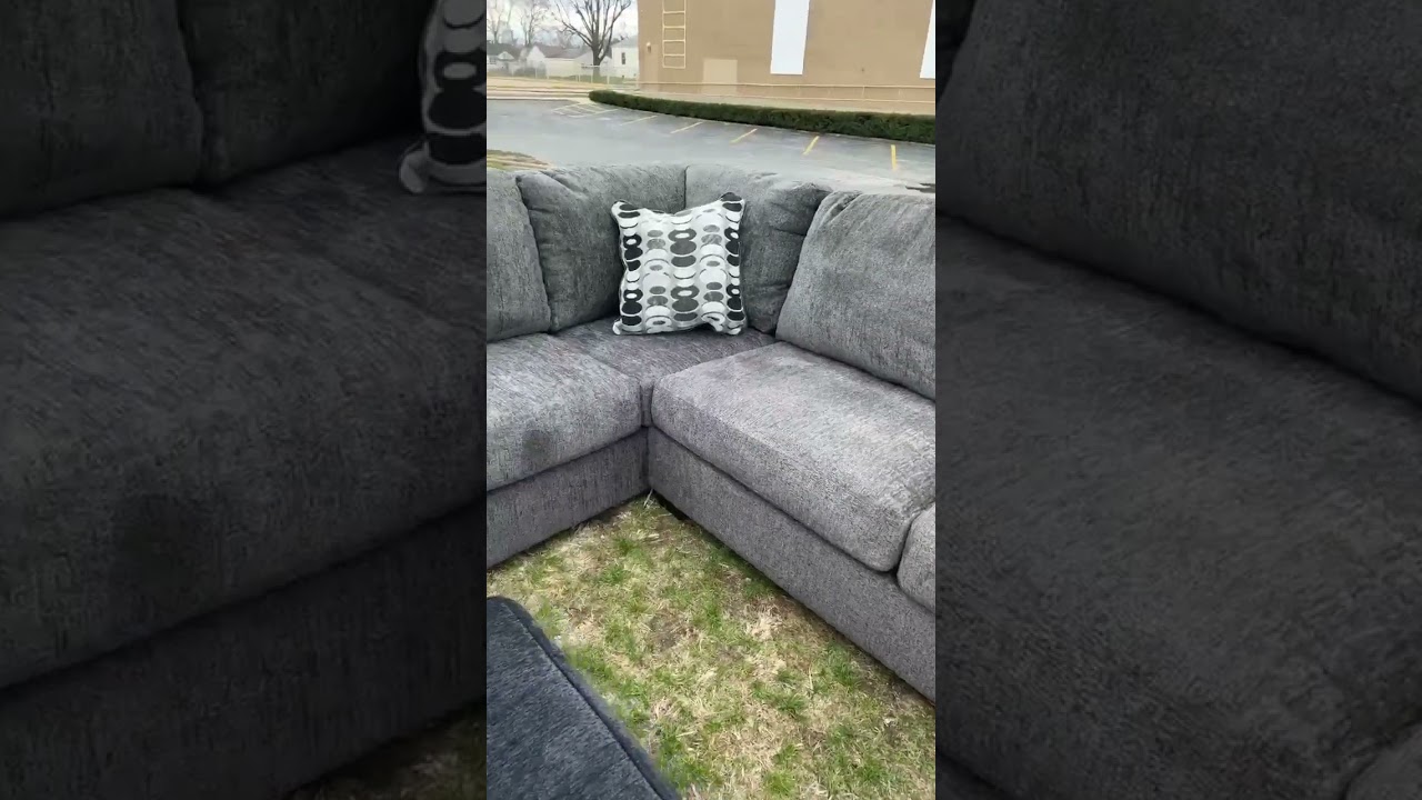 Ball State Smoke Sectional | Community Furnishings