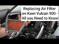 How to Replace an Air Filter on Kawasaki Vulcan 900 - Step-by-step Instructions