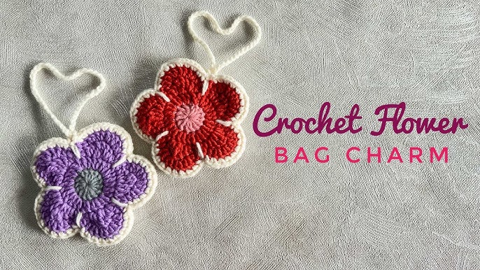 flower bag charms