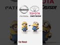 Nissan patrol vs toyota land cruiser v8 minions styletrending tiktok status funnyforyoushorts