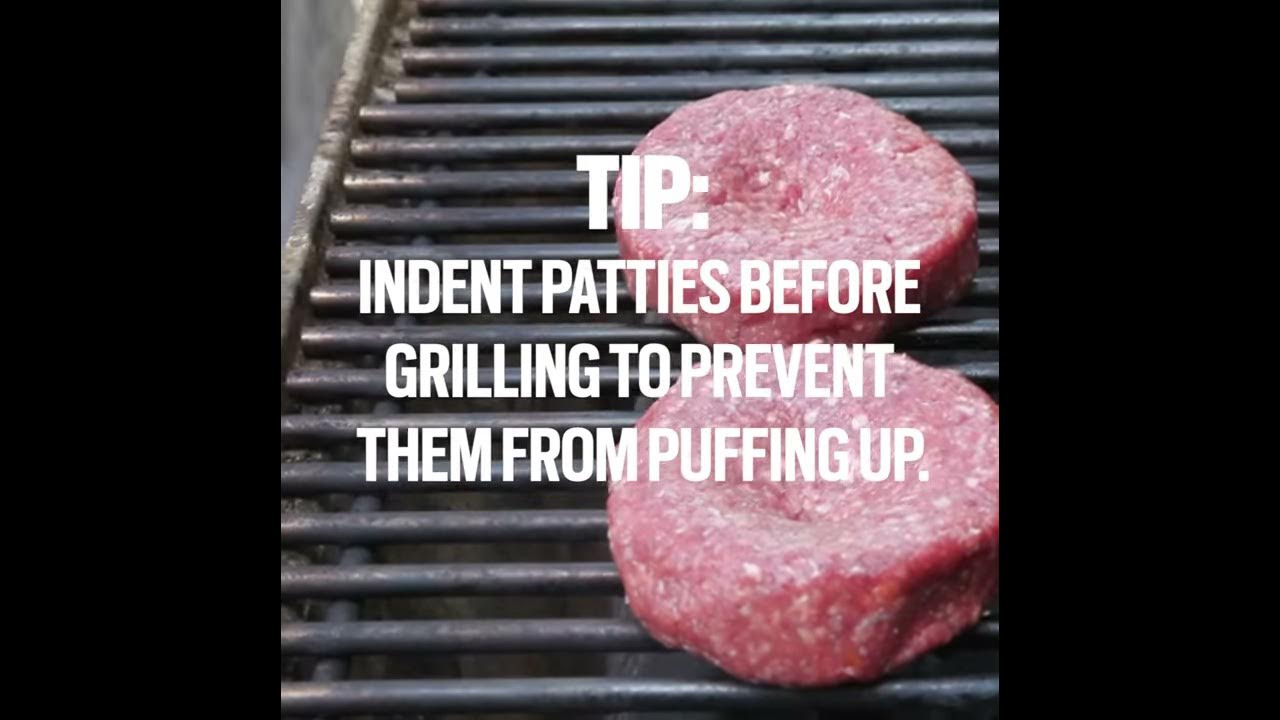 How to Prevent Puffy Burger Patties YouTube